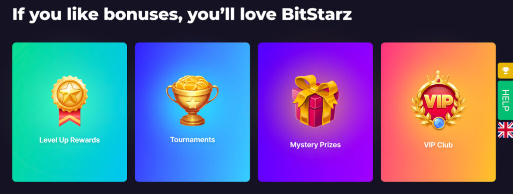 Bonus and VIP Program on BitStarz